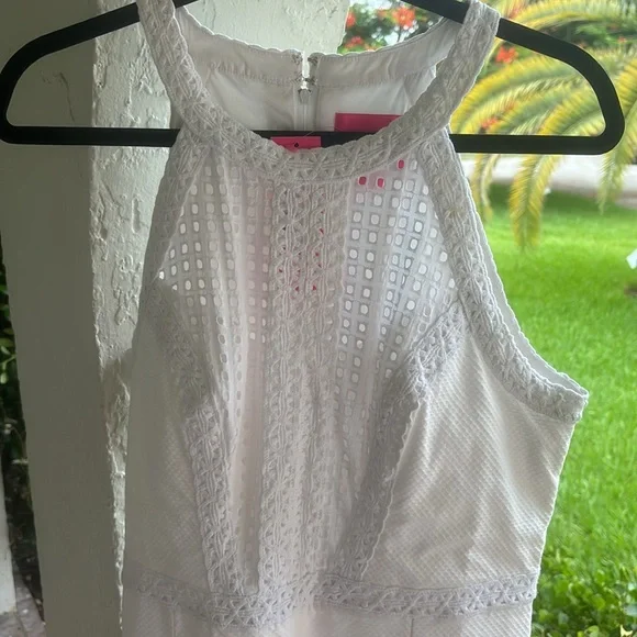 Lilly Pulitzer Charlize Stretch shift-12-white - Picture 4 of 15